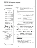 Предварительный просмотр 28 страницы Panasonic TX-29S90Z Operating Instructions Manual