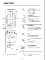 Предварительный просмотр 31 страницы Panasonic TX-29S90Z Operating Instructions Manual