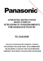 Panasonic TX-32A300E Operating Instructions Manual preview