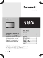 Preview for 101 page of Panasonic TX-32A400E Operating Instructions Manual