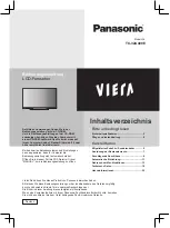 Preview for 141 page of Panasonic TX-32A400E Operating Instructions Manual