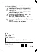 Preview for 302 page of Panasonic TX-32A400E Operating Instructions Manual