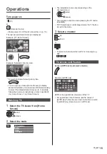 Preview for 15 page of Panasonic TX-32AS600Y Operating Instructions Manual