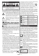 Preview for 3 page of Panasonic TX-32C200E Operating Instructions Manual