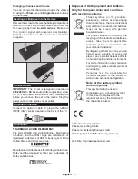 Preview for 7 page of Panasonic TX-32C300B Operating Instructions Manual