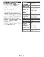 Preview for 8 page of Panasonic TX-32C300B Operating Instructions Manual