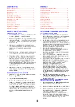 Preview for 2 page of Panasonic TX-32DK1F Service Manual