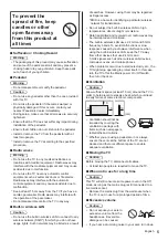 Предварительный просмотр 5 страницы Panasonic TX-32DS500ES Operating Instructions Manual