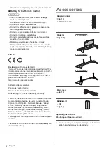 Предварительный просмотр 6 страницы Panasonic TX-32DS500ES Operating Instructions Manual