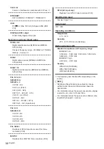 Preview for 32 page of Panasonic TX-32DSN608 Operating Instructions Manual