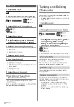 Предварительный просмотр 20 страницы Panasonic TX-32DSX609 Operating Instructions Manual