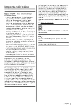 Preview for 3 page of Panasonic TX-32ES403E Operating Instructions Manual