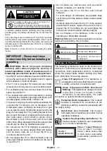 Предварительный просмотр 4 страницы Panasonic TX-32EW334 Operating Instructions Manual