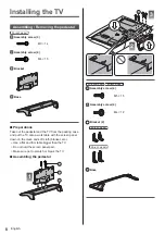 Preview for 8 page of Panasonic TX-32FS500E Operating Instructions Manual