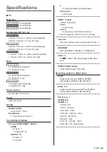 Предварительный просмотр 21 страницы Panasonic TX-32FS500E Operating Instructions Manual