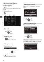 Предварительный просмотр 32 страницы Panasonic TX-32FSR400 Operating Instructions Manual