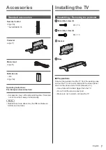 Preview for 7 page of Panasonic TX-32FST606 Operating Instructions Manual