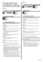 Preview for 19 page of Panasonic TX-32FST606 Operating Instructions Manual