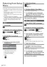 Preview for 20 page of Panasonic TX-32FST606 Operating Instructions Manual