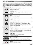 Предварительный просмотр 29 страницы Panasonic TX-32K50FM Operating Instructions Manual