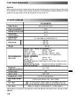 Предварительный просмотр 36 страницы Panasonic TX-32K50FM Operating Instructions Manual