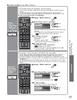 Preview for 31 page of Panasonic TX-32LE8FS Operating Instructions Manual