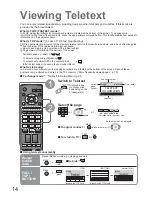 Preview for 14 page of Panasonic TX-32LE8L Operating Instructions Manual