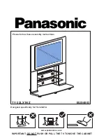 Preview for 1 page of Panasonic TX-32LX1A Assembly Instructions Manual