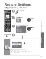 Preview for 27 page of Panasonic TX-32LX85L Operating Instructions Manual