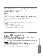 Preview for 41 page of Panasonic TX-32LX85L Operating Instructions Manual