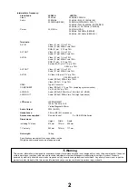 Preview for 2 page of Panasonic TX-32LXD7M Service Manual