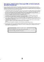 Preview for 5 page of Panasonic TX-32LXD85F Service Manual