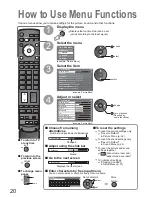 Preview for 20 page of Panasonic TX-32LZD80F Operating Instructions Manual