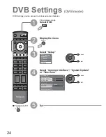 Preview for 24 page of Panasonic TX-32LZD80F Operating Instructions Manual