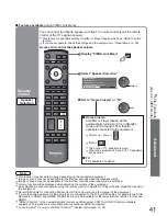 Preview for 41 page of Panasonic TX-32LZD80F Operating Instructions Manual