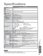 Preview for 51 page of Panasonic TX-32LZD80F Operating Instructions Manual