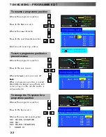 Предварительный просмотр 22 страницы Panasonic TX-32M30D Operating Instructions Manual