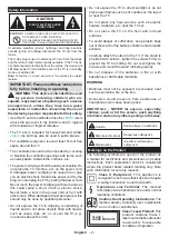 Preview for 3 page of Panasonic TX-32M330B Operating Instructions Manual