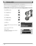 Предварительный просмотр 22 страницы Panasonic TX-32PG50 Operating Instructions Manual