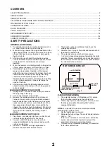 Предварительный просмотр 2 страницы Panasonic TX-32PG50D Service Manual