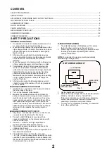 Предварительный просмотр 2 страницы Panasonic TX-32PH40 Service Manual