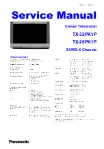 Panasonic TX-32PK1P Service Manual & Parts List preview