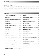 Preview for 2 page of Panasonic TX-32PS5 Operating Instructions Manual