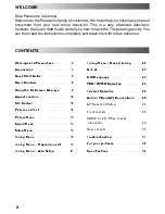 Preview for 2 page of Panasonic TX-32PX10F Operating Instructions Manual