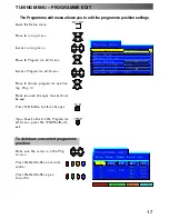 Предварительный просмотр 17 страницы Panasonic TX-32PX10F Operating Instructions Manual