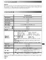 Preview for 32 page of Panasonic TX-32PX10F Operating Instructions Manual