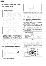 Предварительный просмотр 4 страницы Panasonic TX-34P180R Service Manual