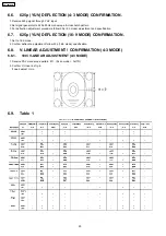 Предварительный просмотр 20 страницы Panasonic TX-34P180R Service Manual