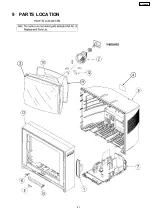 Предварительный просмотр 41 страницы Panasonic TX-34P180R Service Manual