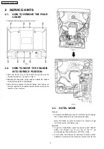 Предварительный просмотр 6 страницы Panasonic TX-34P180RB Service Manual